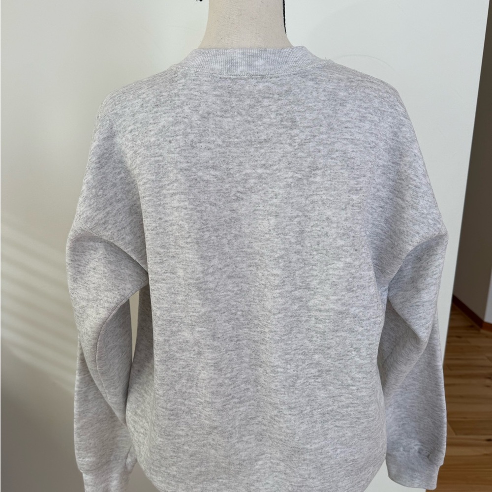 Hot air balloon embroidered 
Sturdy Sweatshirt by Lee Gray-  Colorful - Picture 9 of 11